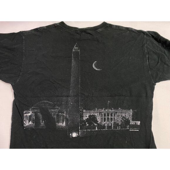 1992 Vintage Washington DC T-Shirt Size XL Double-Sided Single Stitch 22x26 - Picture 12 of 12